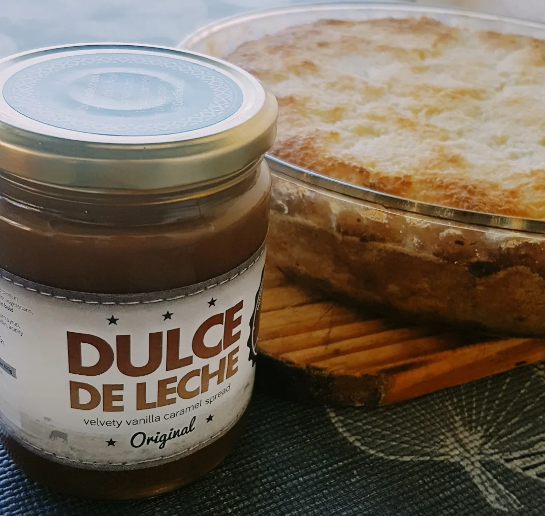 Tarta de Coco con Dulce de Leche