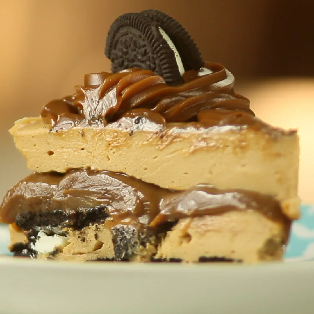 Tarta de oreos con Dulce de Leche