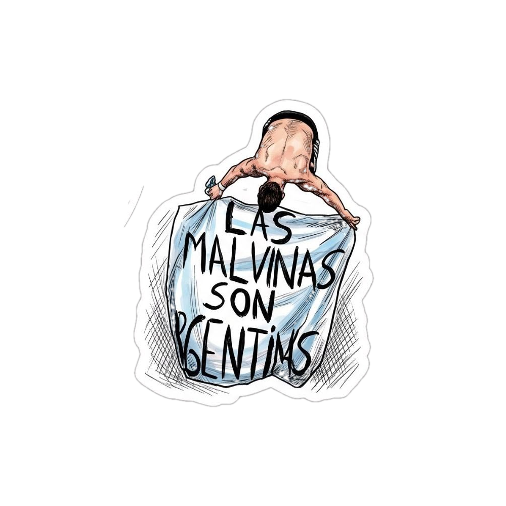 Pegatina Malvinas Argentinas