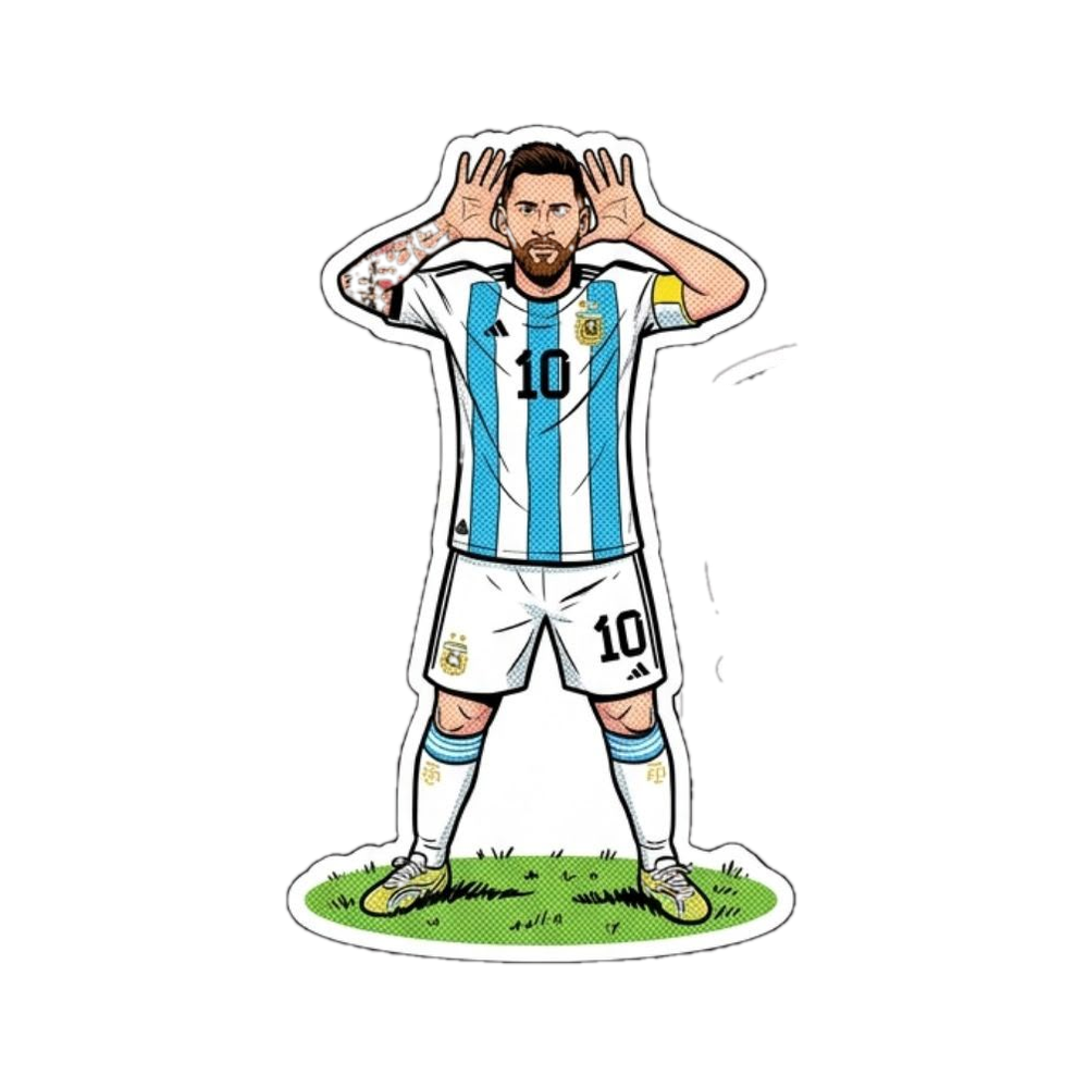 Pegatina Messi Argentina