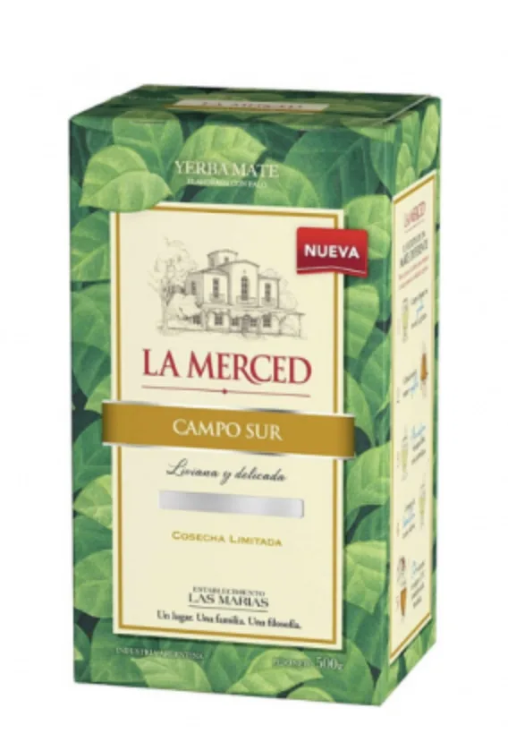 Yerba Mate La Merced Campo Sur  500 gr