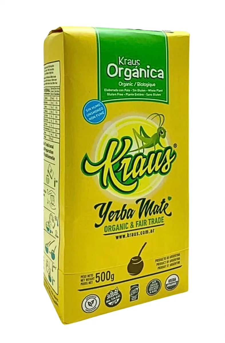 Yerba Mate Kraus Orgánica  500 gr