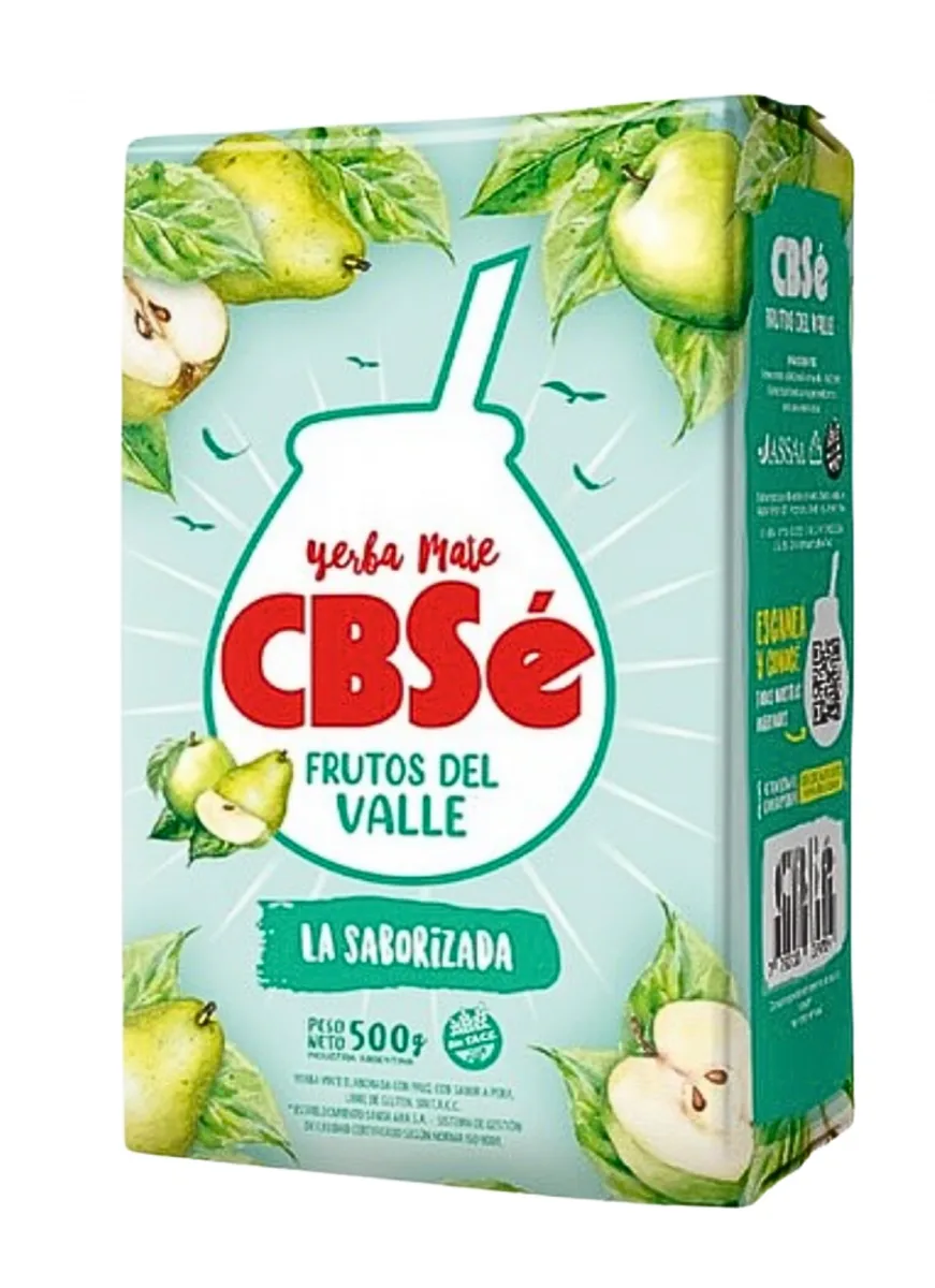 Yerba CBSE Frutos del Valle 500 gr