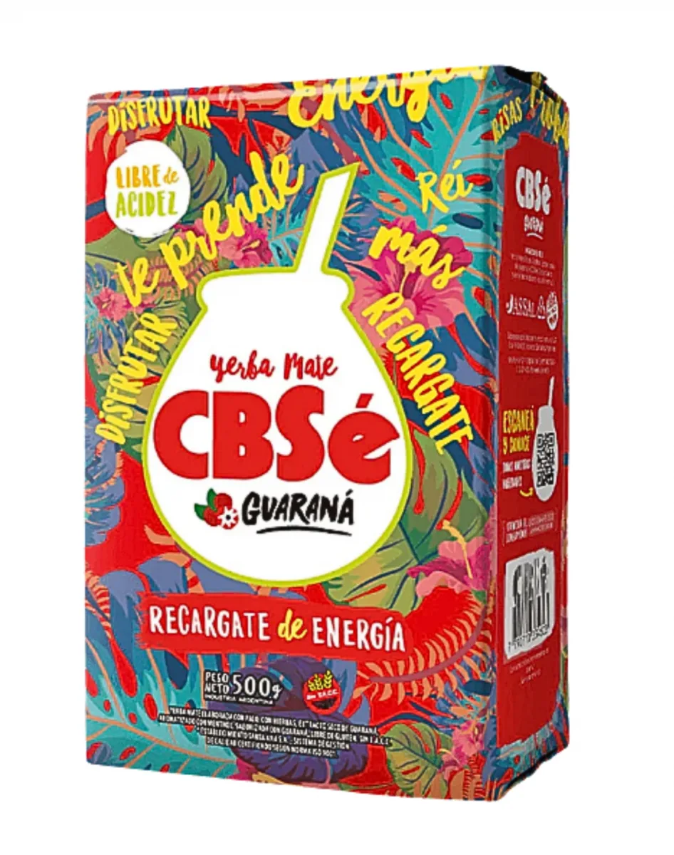 Yerba Mate CBSE Guaraná 500 gr
