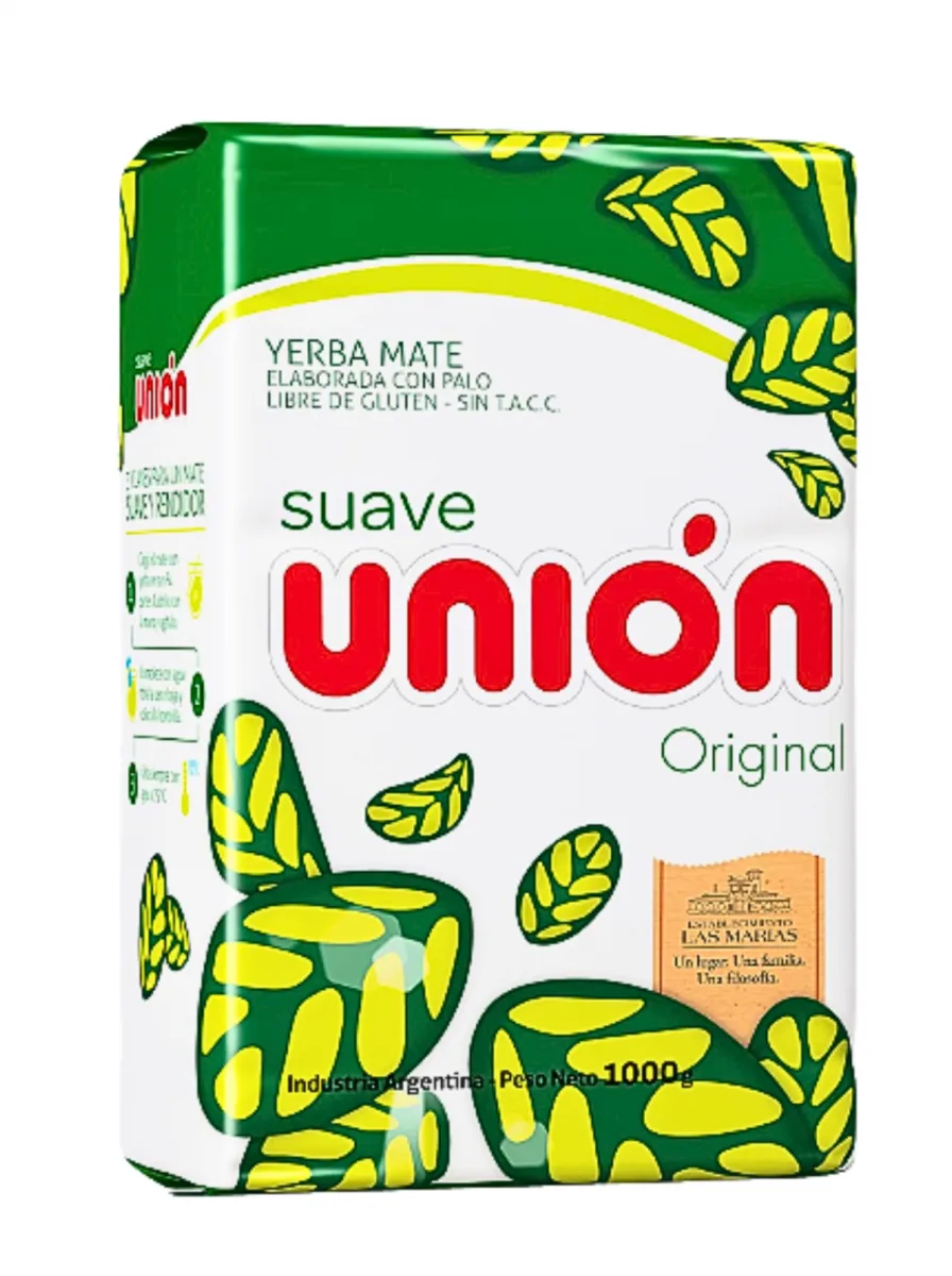 Yerba Mate Unión Suave 1 Kg