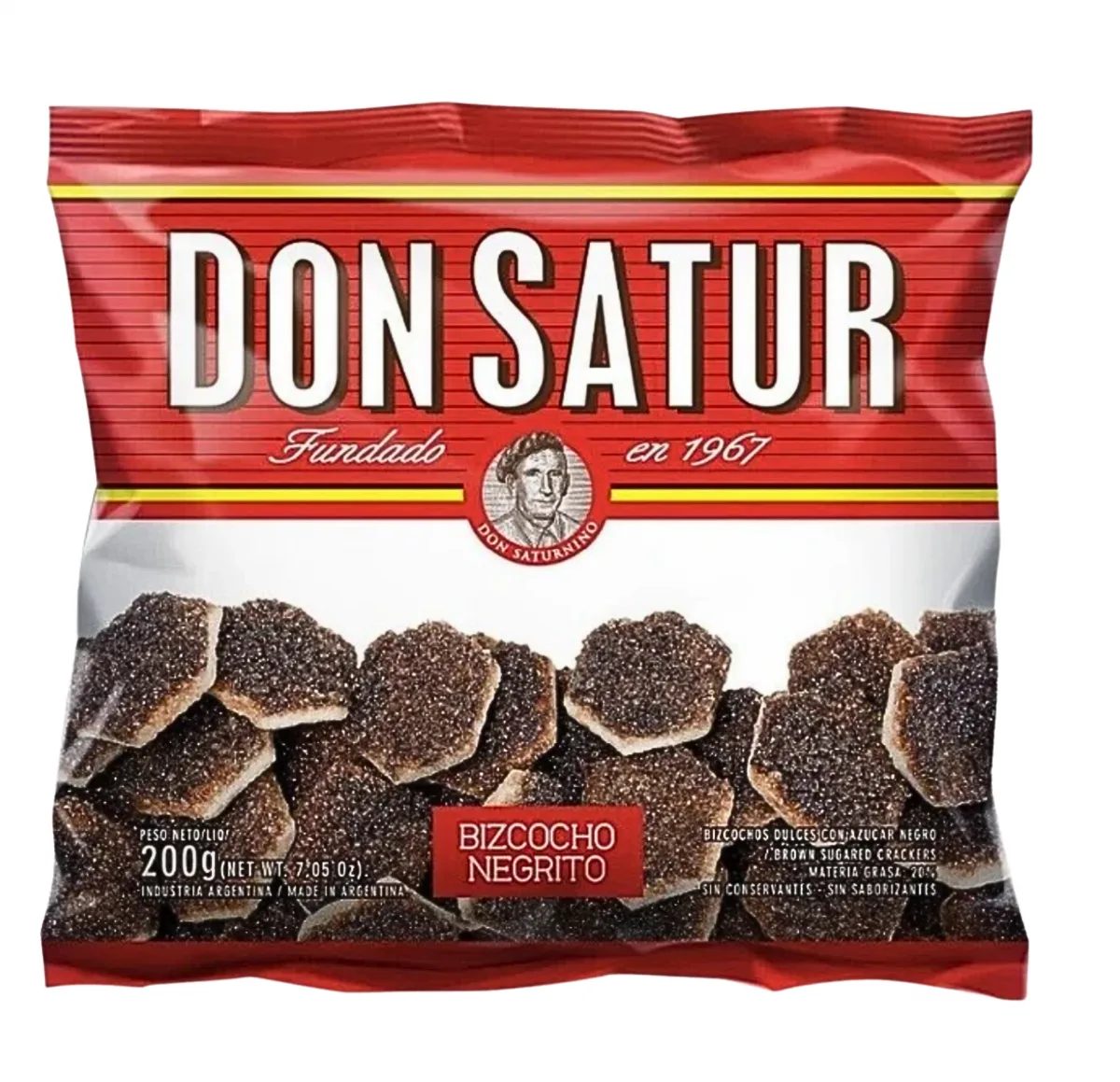 Bizcochos Don Satur Negrito 200 gr