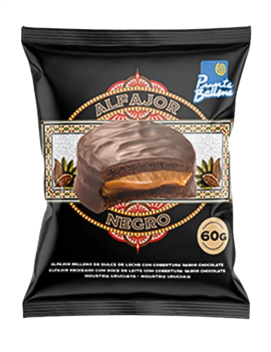 Alfajor Punta Ballena Negro 60 gr